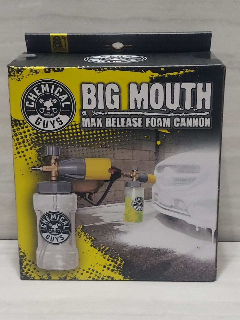 Chemical Guys Big Mouth Max Release Foam Cannon - Yellow/Black